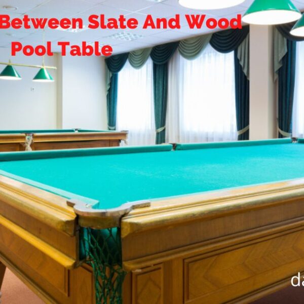 difference between slate and wood pool table