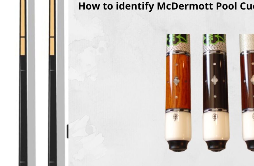 how to identify mcdermott pool cue