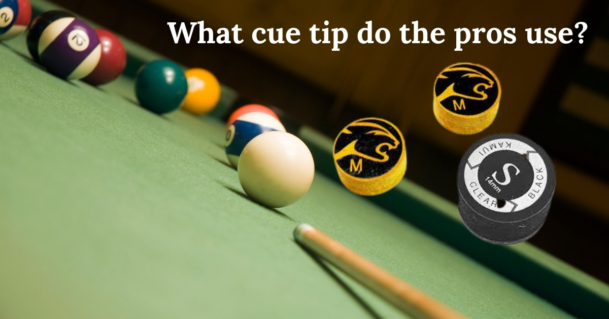 What cue tip do the pros use?